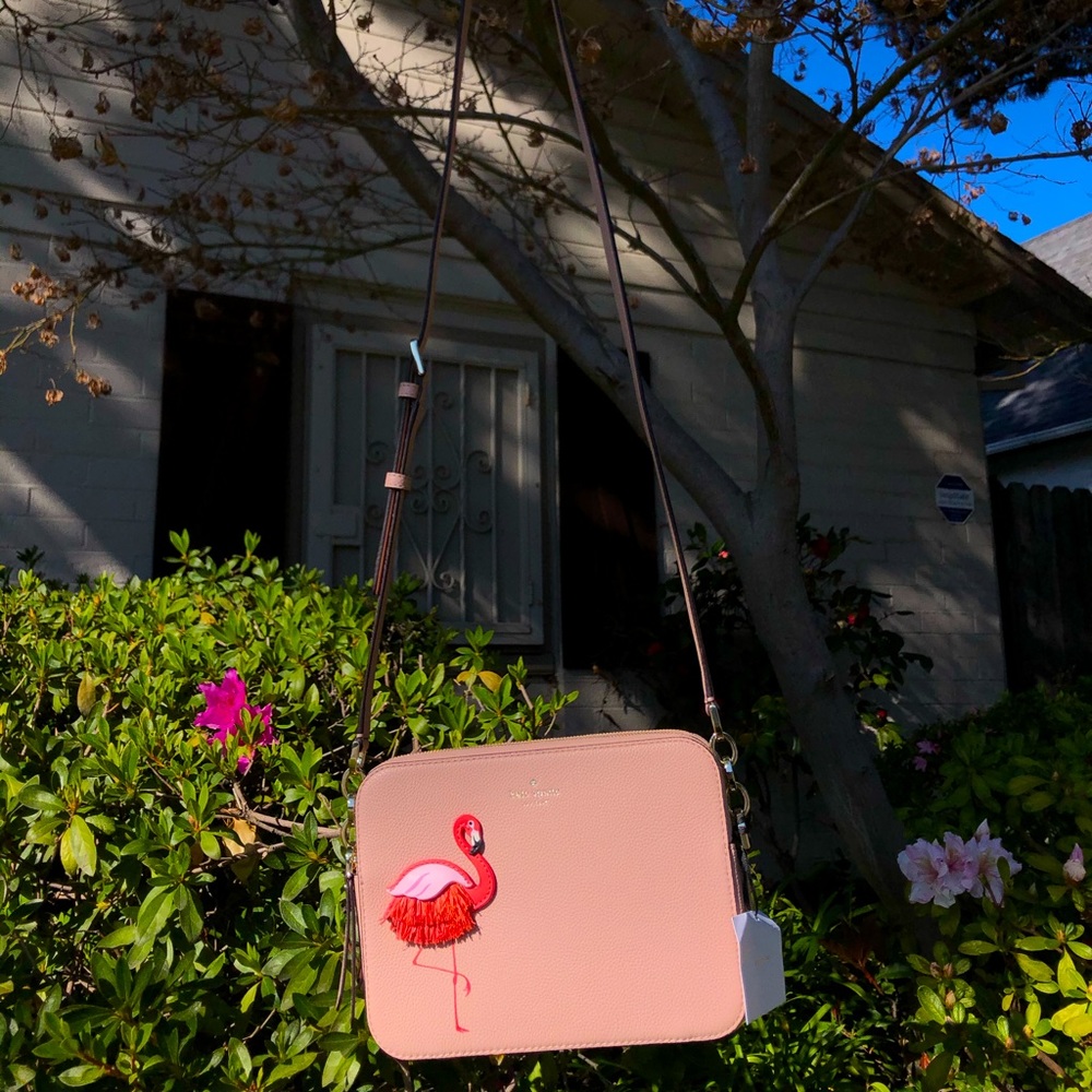 Kate Spade Flamingo Camera Purse